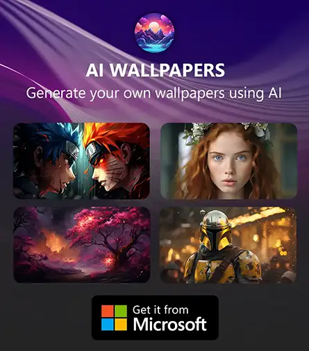 Download AI Wallpapers from Microsoft Store