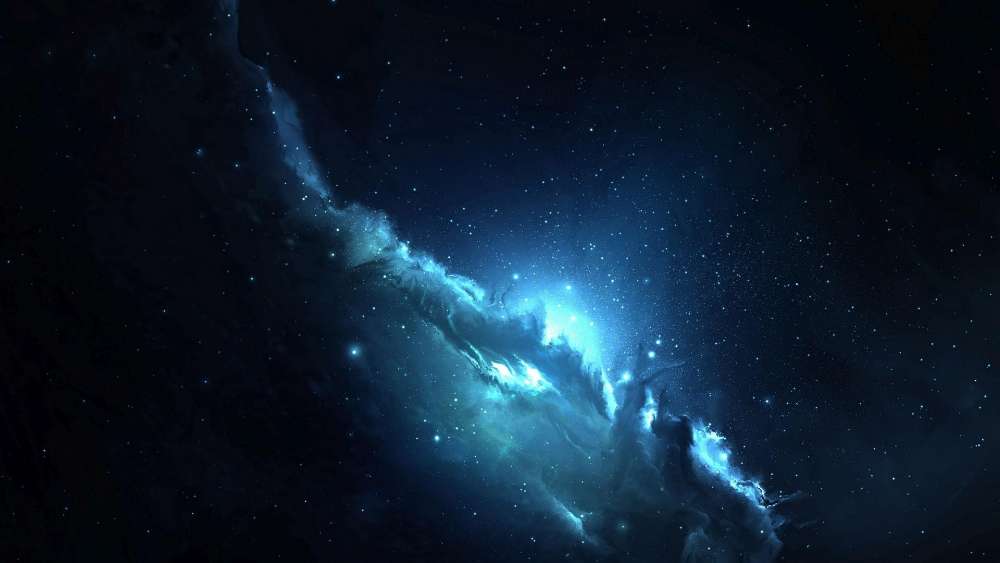 Ethereal Galactic Stream wallpaper