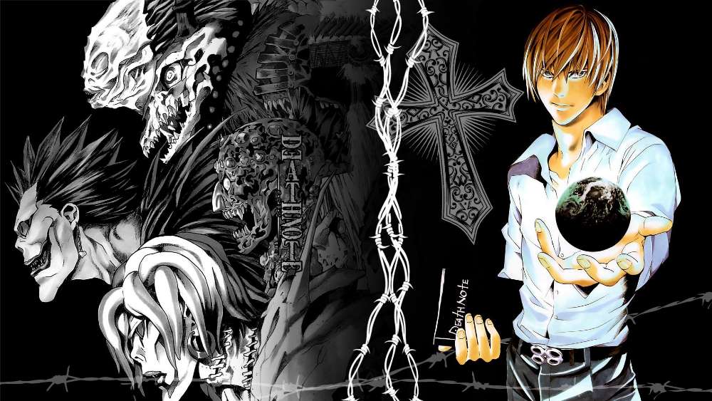 Death Note Convergence of Darkness and Light wallpaper
