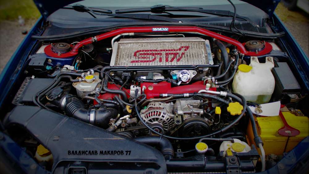 Subaru STI Engine Majesty wallpaper