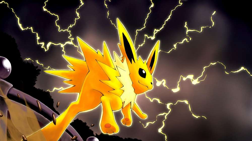 Electric Surge with Jolteon wallpaper
