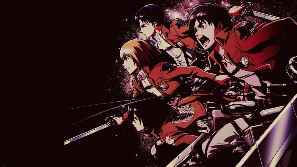 Epic Anime Warriors In Battle wallpaper