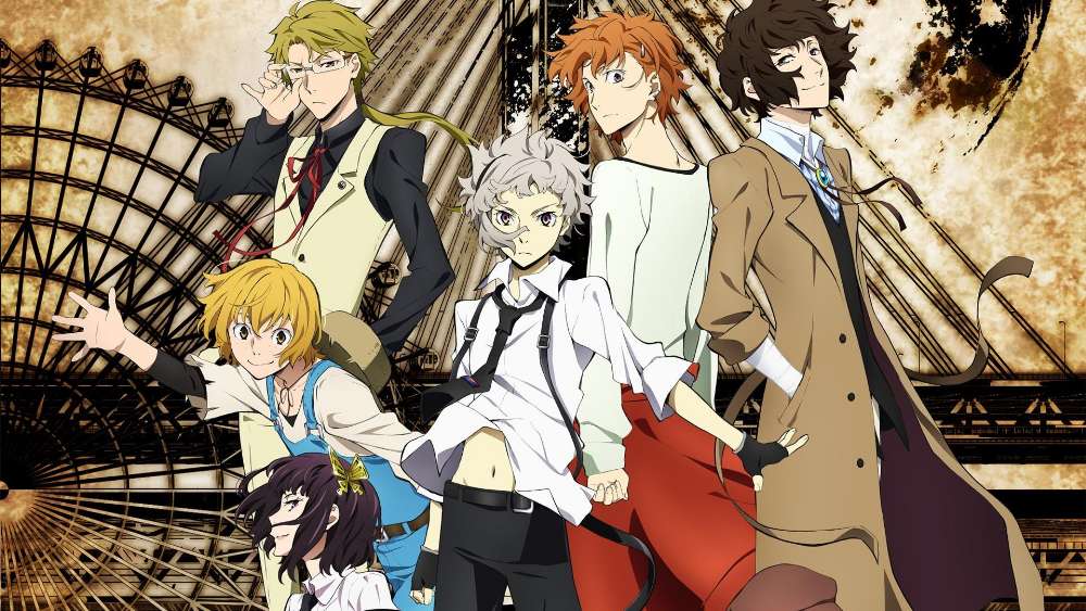 Epic Ensemble from Bungo Stray Dogs Anime wallpaper