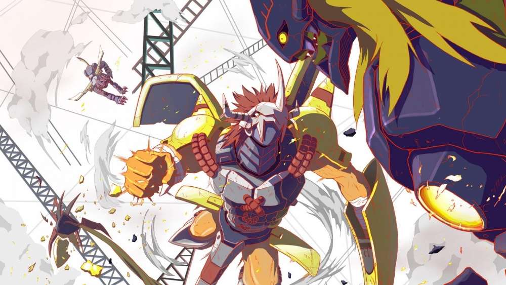 Epic Battle of Digimon Warriors wallpaper