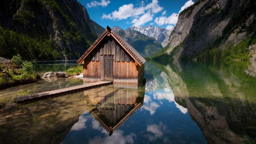 Obersee Lake (upper lake) wallpaper