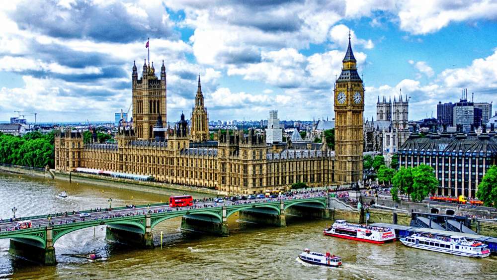 Westminster Bridge and Big Ben - London wallpaper