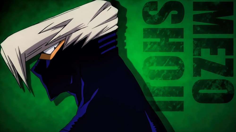 Mysterious Anime Character in Green Shadows wallpaper