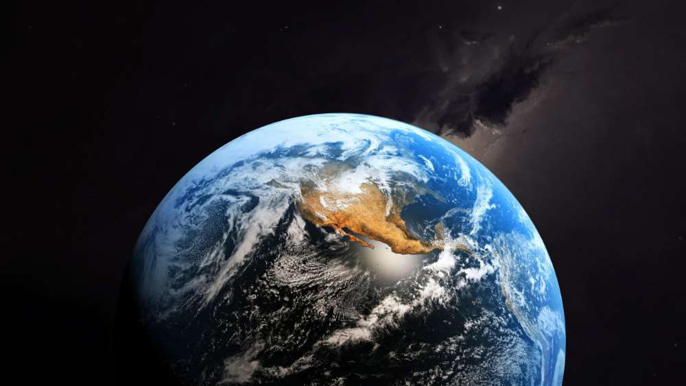 Magnificent Earth from the Vastness of Space wallpaper