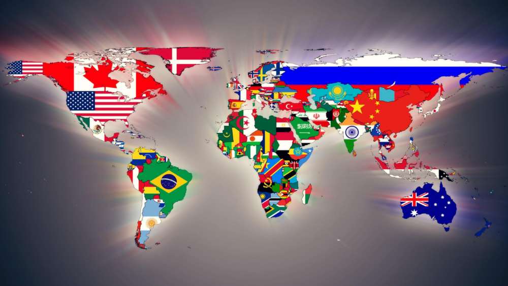 Unity in Diversity World Map Wallpaper wallpaper