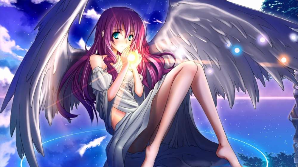 Angel's Twilight Melody wallpaper