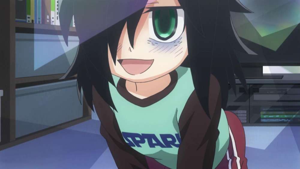 Tomoko Kuroki's Mischievous Gaze wallpaper