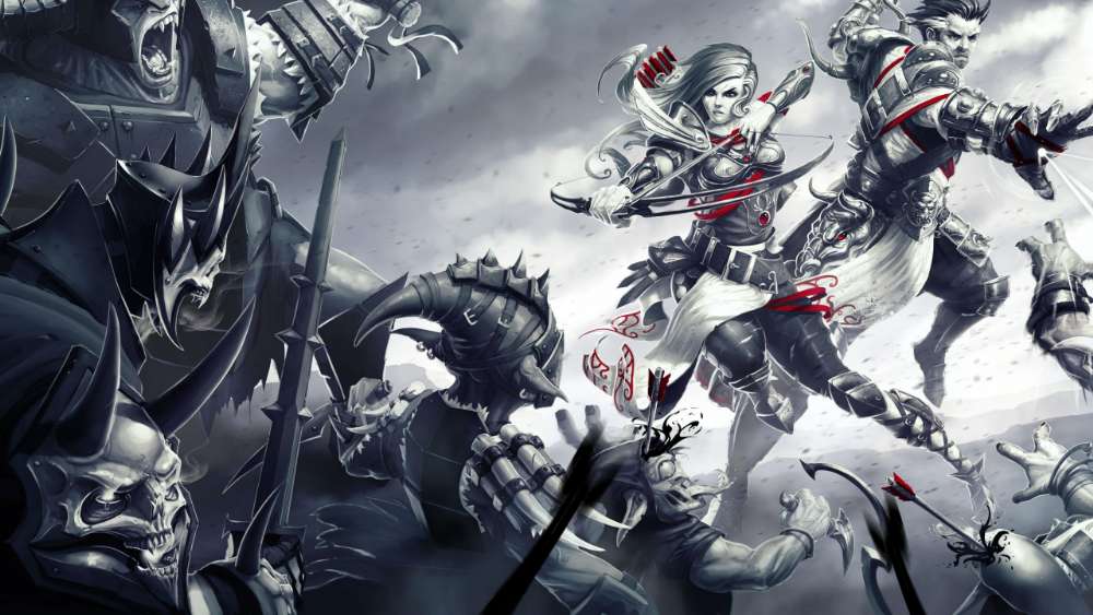 Epic Anime Battle Royale wallpaper