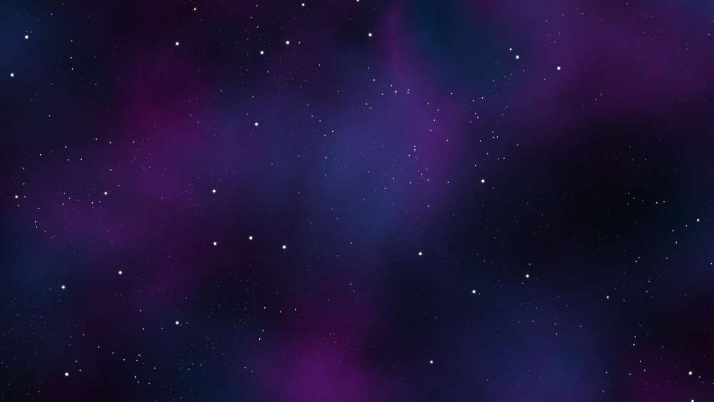 Mystical Purple Nebula Dreamscape wallpaper
