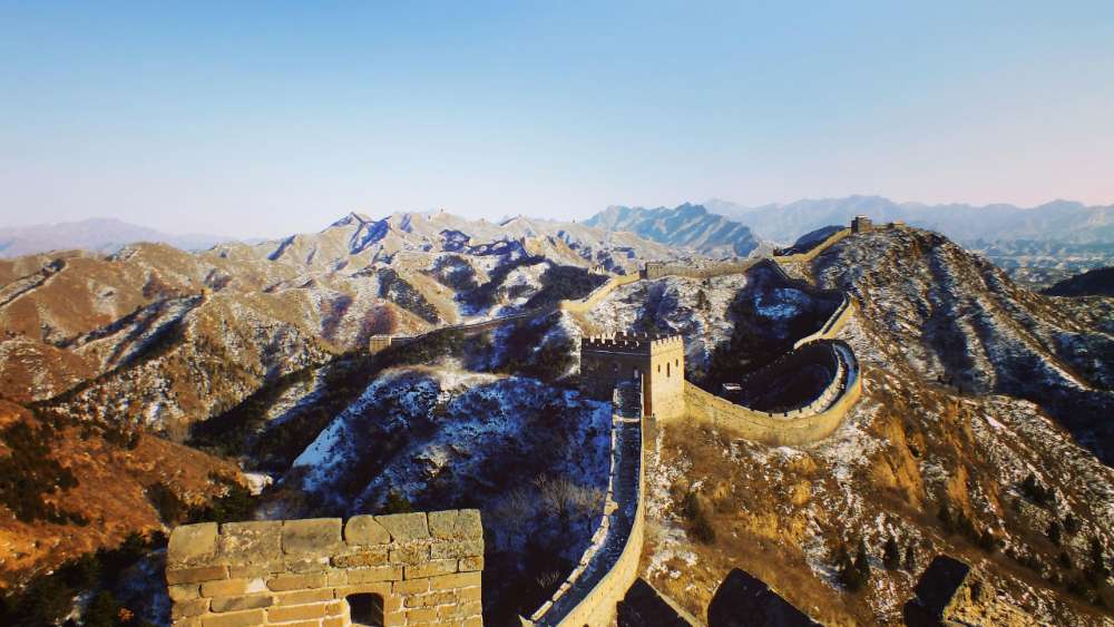 Great Wall photograph wallpaper