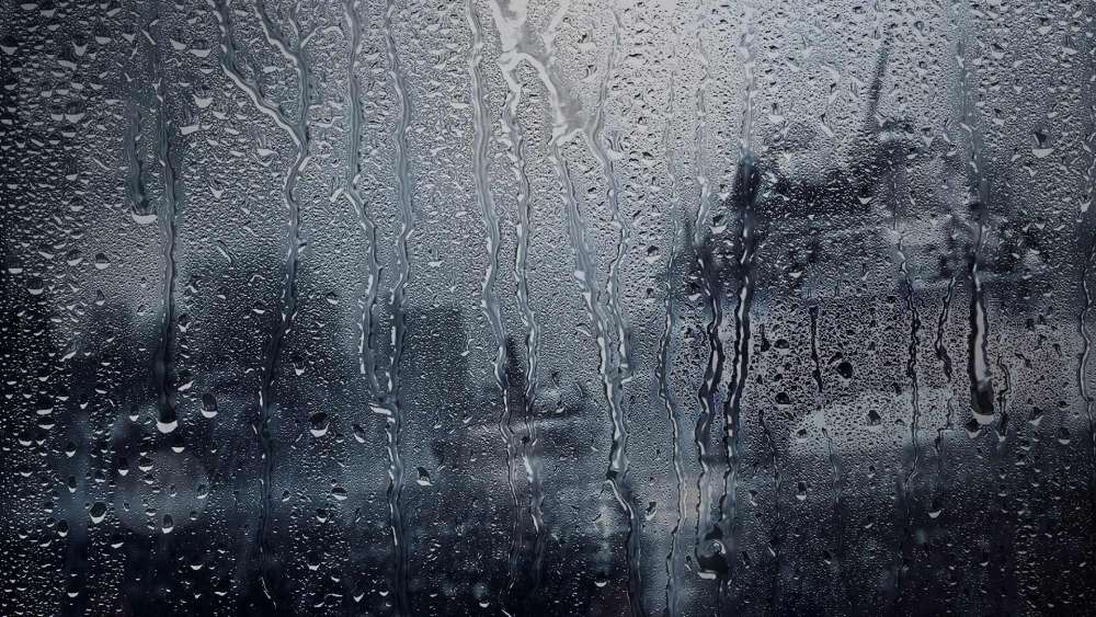 Whispers of Rain on Glass wallpaper