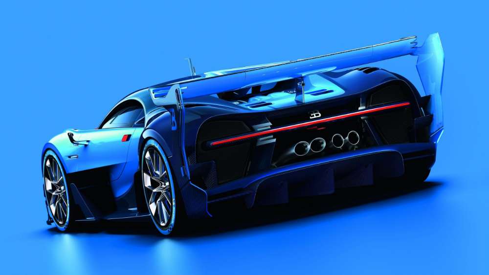 Blue Dream Speedster Bugatti Chiron wallpaper