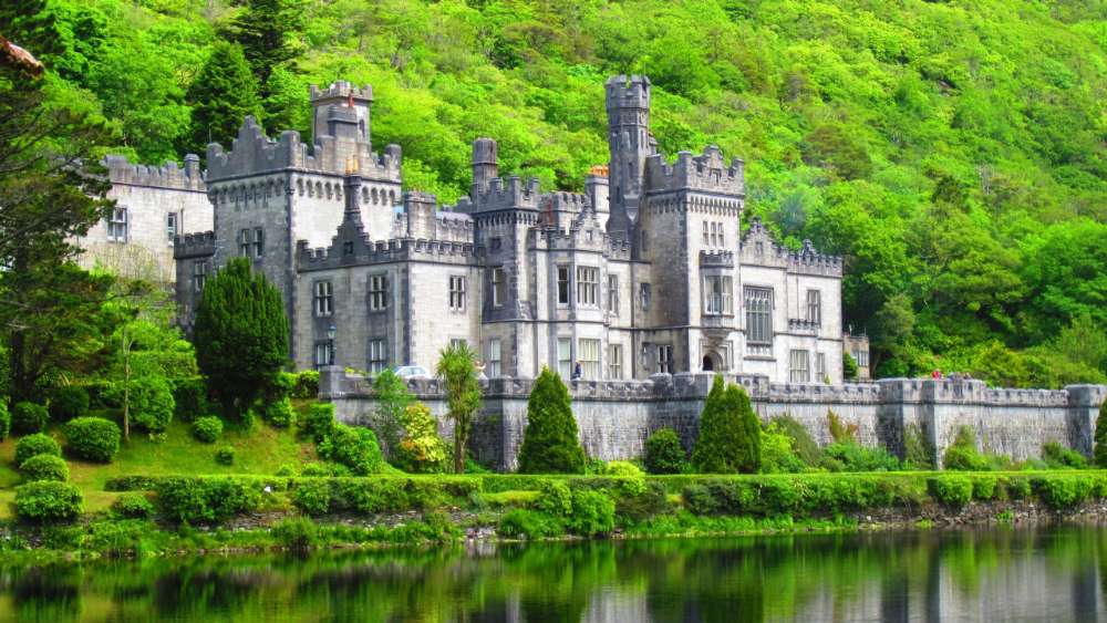 Majestic Irish Castle by Serene Waters wallpaper