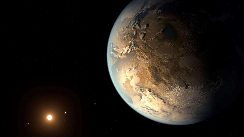 Distant World Kepler-186f Awaits Exploration wallpaper