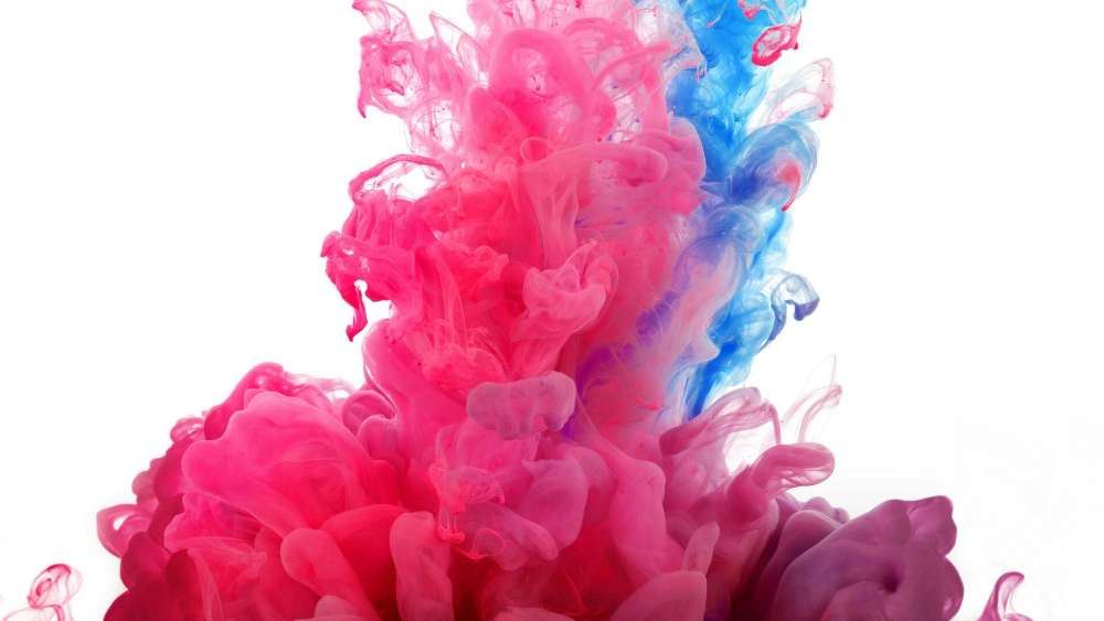 Vibrant Dance of Pastel Smoke Plumes wallpaper