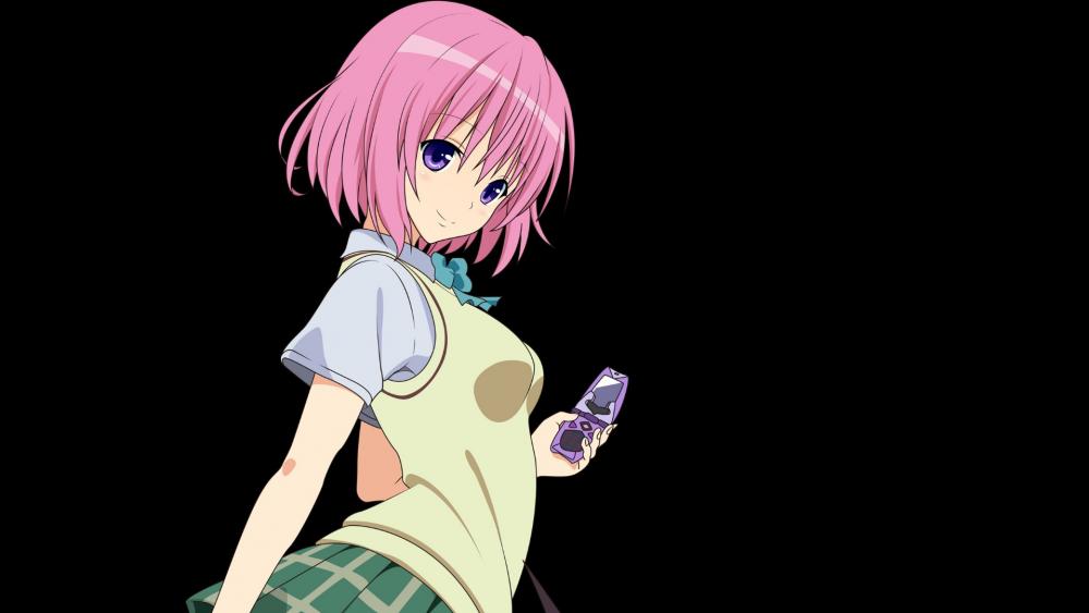 To Love-Ru's Pink-Haired Protagonist wallpaper