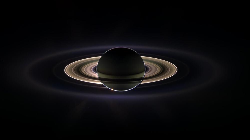 Mystic Shadows of Saturn wallpaper