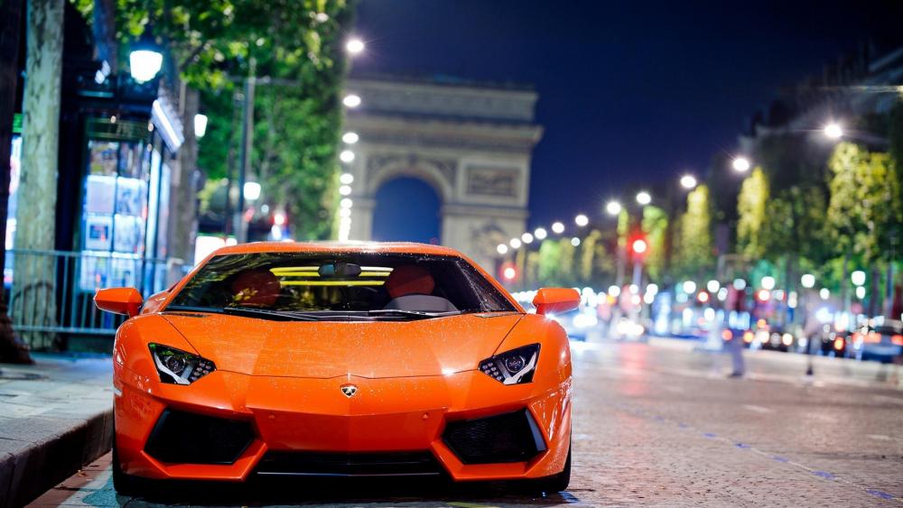 Lamborghini Aventador supercar wallpaper