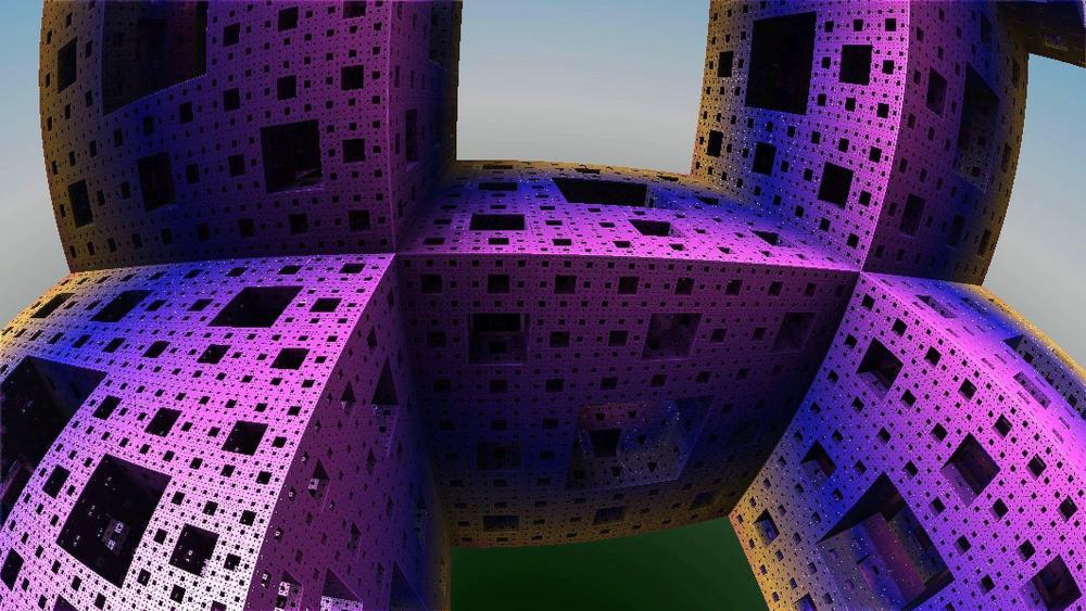 Infinite cubes wallpaper