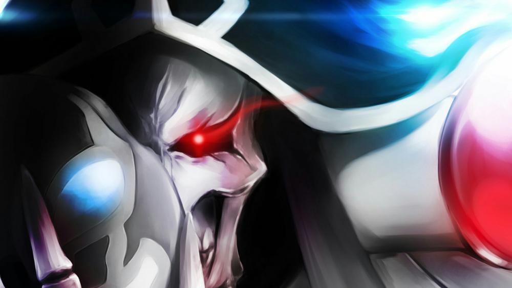 Ethereal Overlord Ainz Ooal Gown Emerges wallpaper