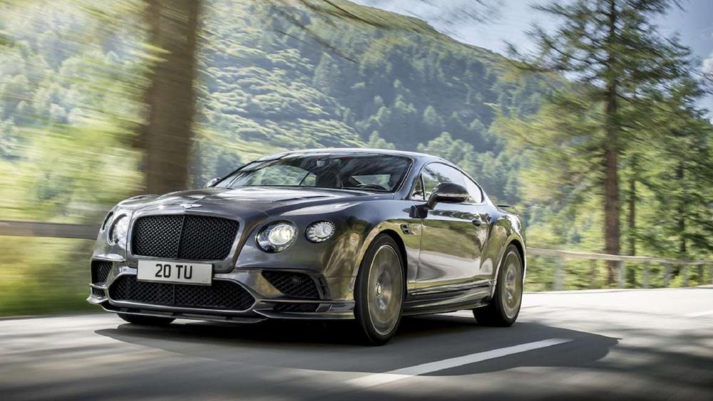 2017 Bentley Continental GT Supersports on Scenic Road wallpaper