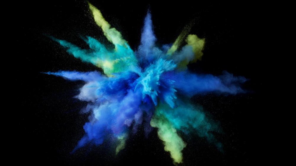 Vibrant Nebular Eruption wallpaper