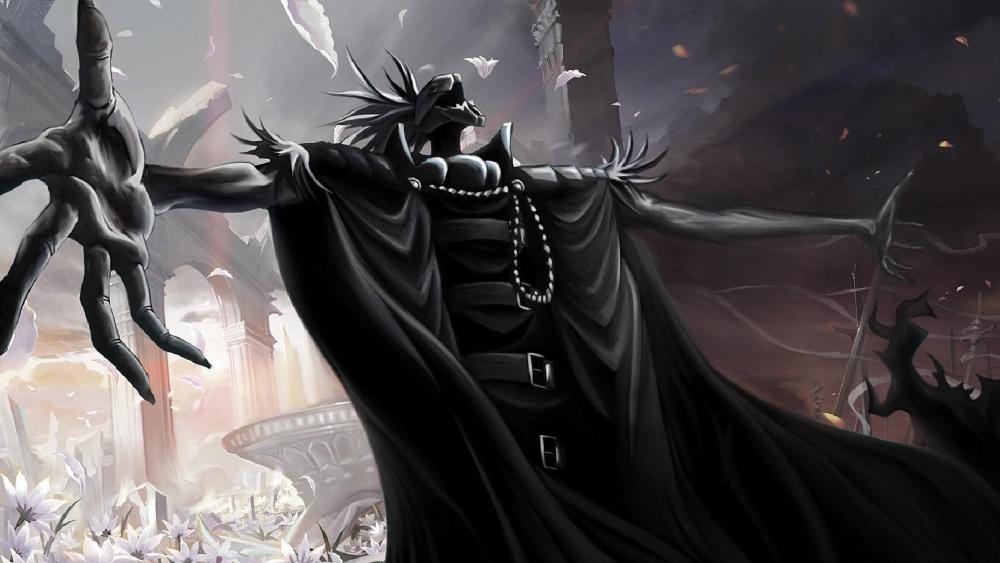 Mysterious Dark Anime Conqueror wallpaper