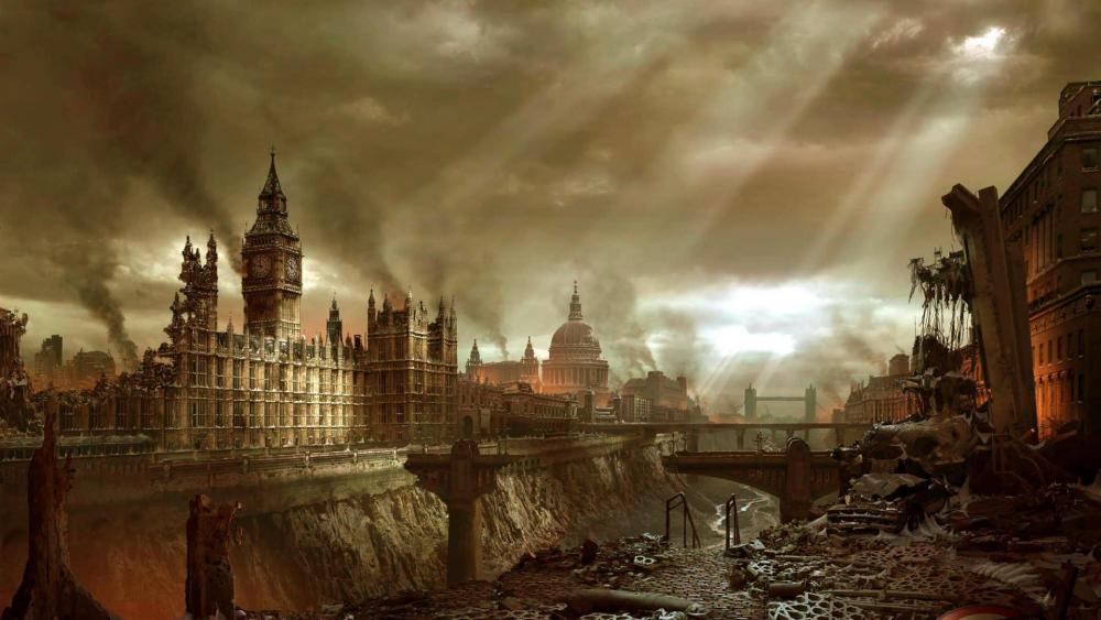 Post-Apocalyptic London wallpaper