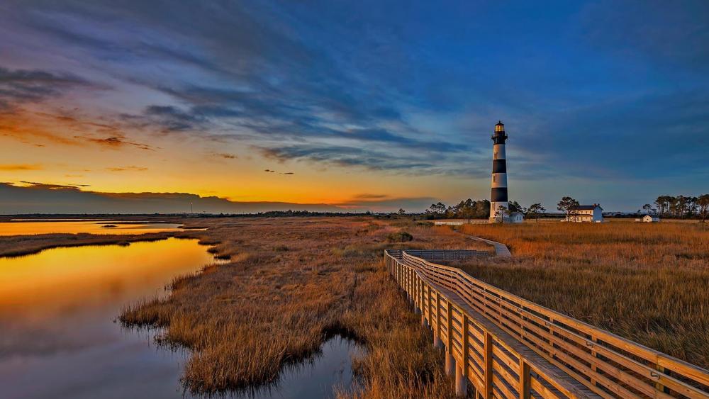 Bodie Island Lighthouse - Outer Banks, North Carolina wallpaper