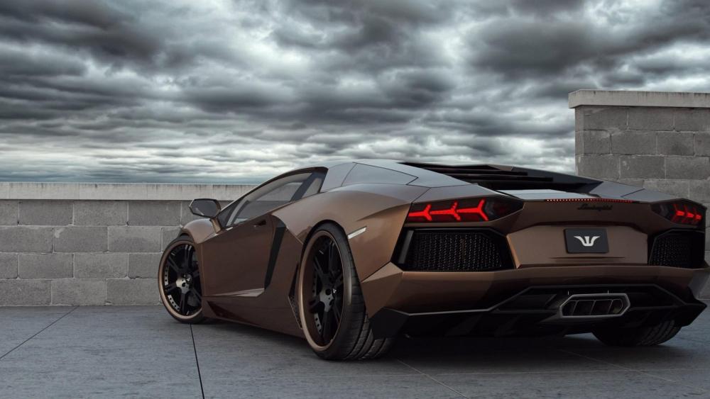 Lamborghini  Aventador luxury car wallpaper