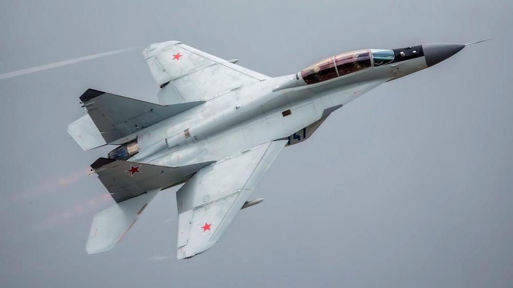 MiG-35 fighter jet wallpaper