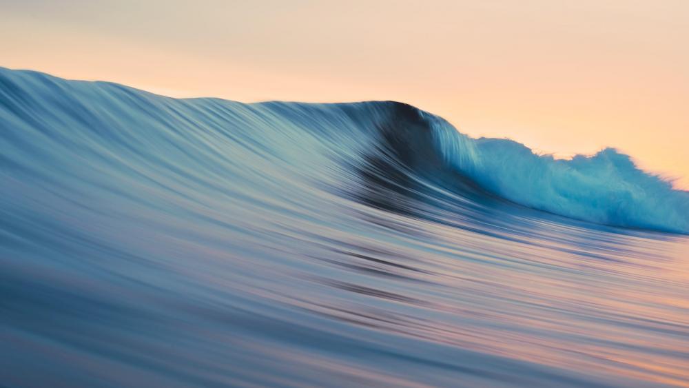 Ocean wave - Digital art wallpaper