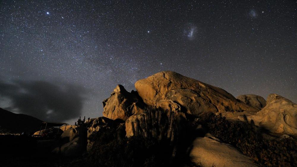 Milky Way over Atacama Desert, Andes ✨ wallpaper