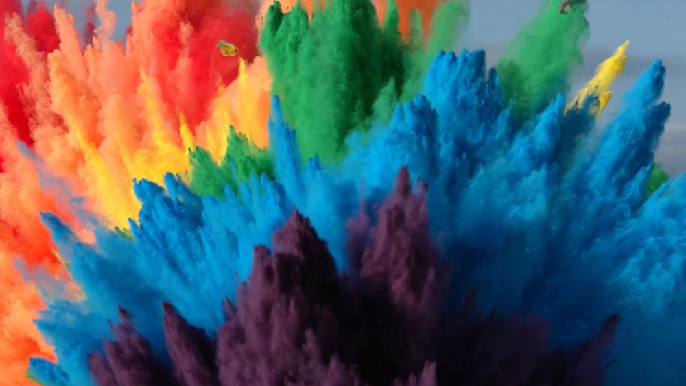 Rainbow Colours wallpaper