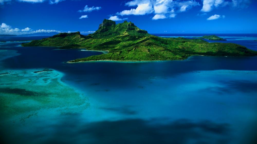 Tropical paradise - Mauritius Island wallpaper