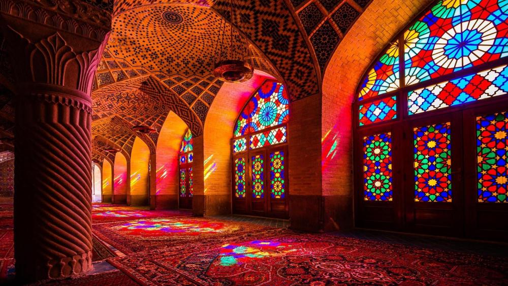 Nasir ol Molk Mosque - Shiraz, Iran wallpaper