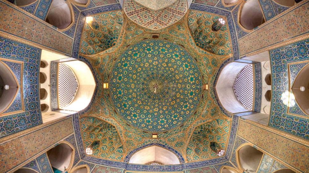 Jameh mosque of Yazd wallpaper
