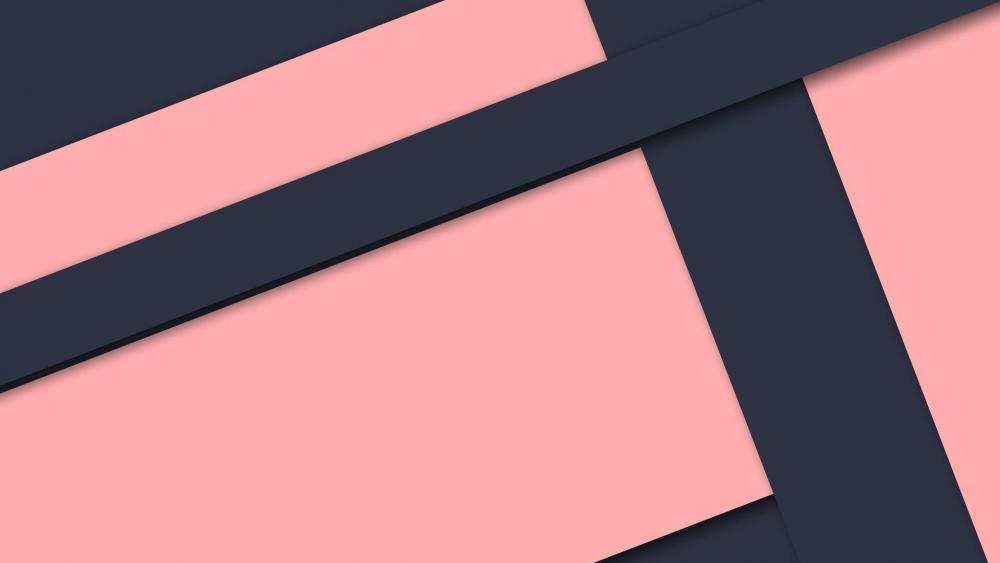 Pink material design wallpaper