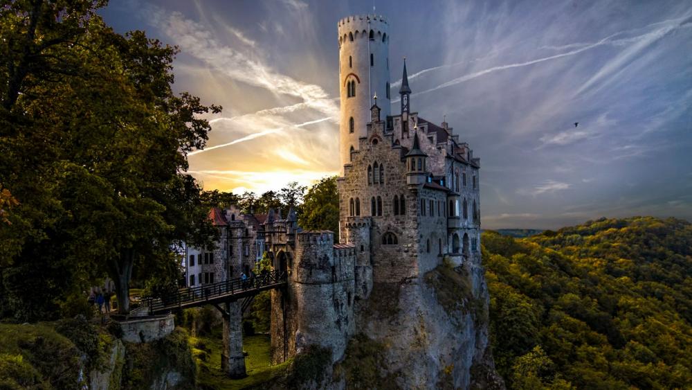Lichtenstein Castle -  Germany wallpaper