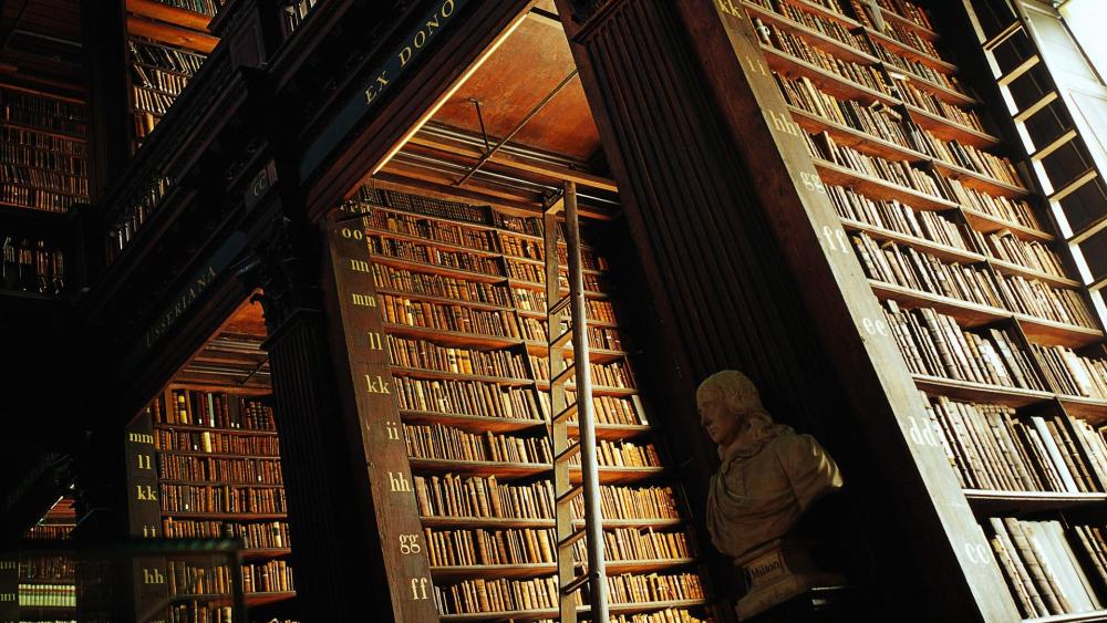 Trinity College Library wallpaper