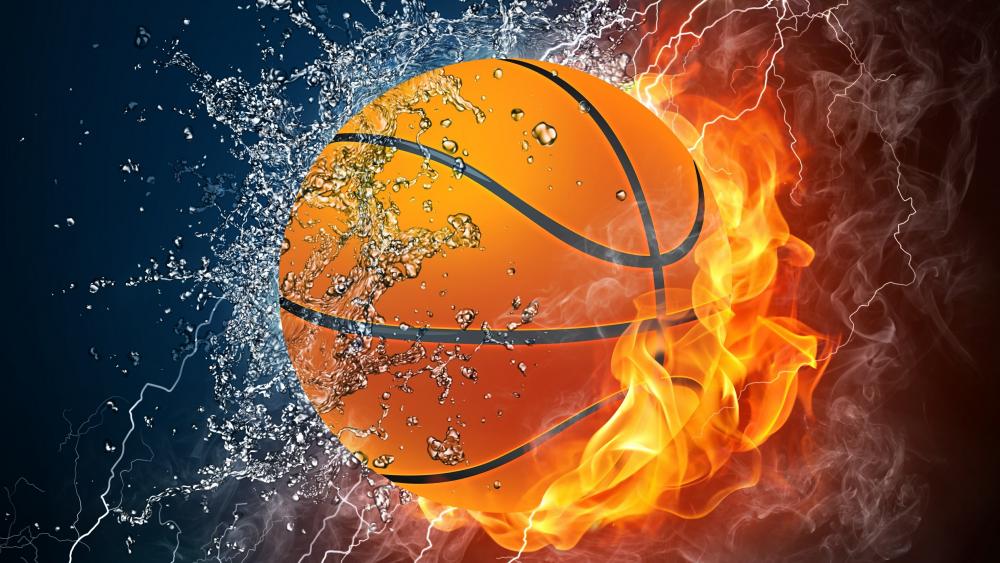 Basketball - Digital art wallpaper