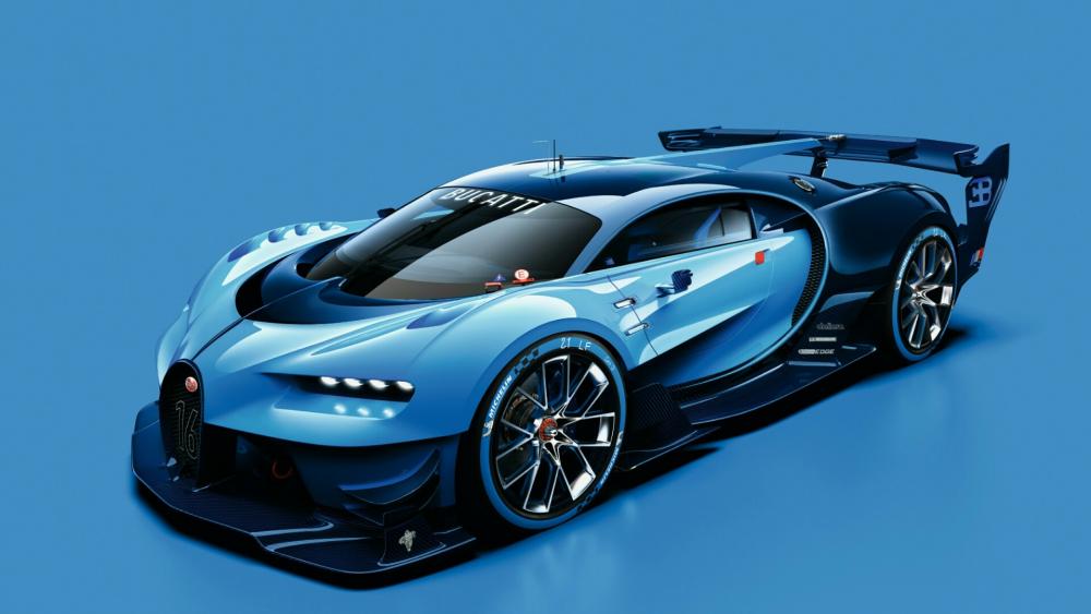 Bugatti Vision Gran Turismo 2015 wallpaper