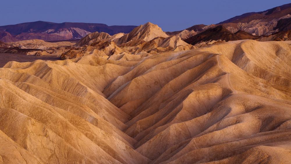 Zabriskie Point - Death Valley National Park wallpaper