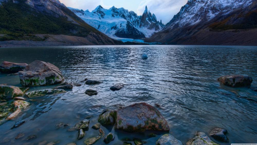 Cerro Torre - Iconic mountain in Patagonia wallpaper
