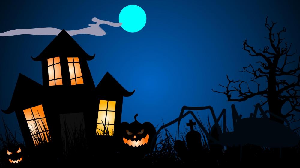 Halloween night wallpaper