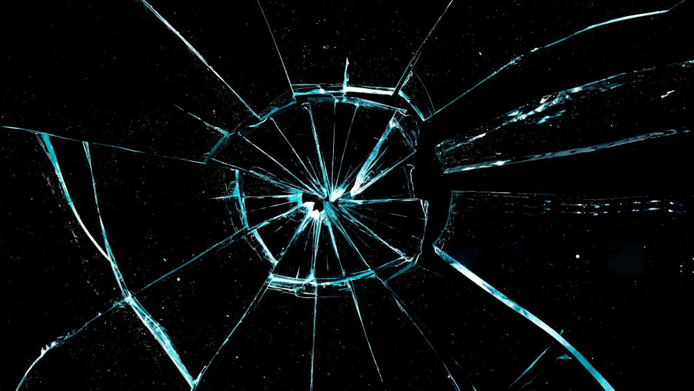 Broken glass wallpaper